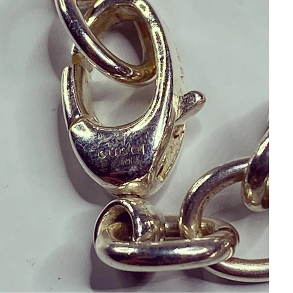 Gucci luxury 925 Sterling Silver Bracelet Vintage 😍 - Picture 5 of 6